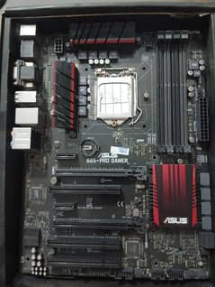 ASUS B85 PRO GAMER WITH BOX 8GB SINGLE GAMING RAM
