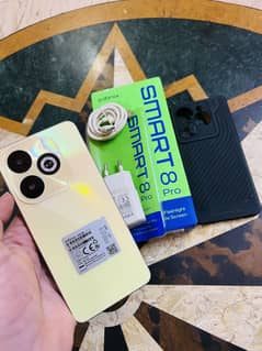 SMART 8 PRO 4/64gb with original box complete saman