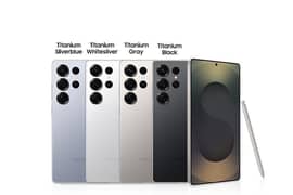 Samsung  S25Ultra 12/512 New Box pak Available