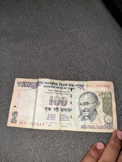 indian 100 for sale Condition 10 by 10 .