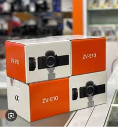 SONY ZVE10 WITH 16-50 LENS SEALD PACK ONE YEAR OFFICIAL YOU