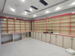 Lamination sheet shelves and cupboard