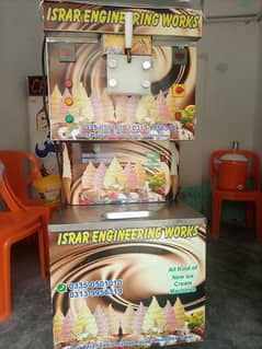 Cone ice cream machine.