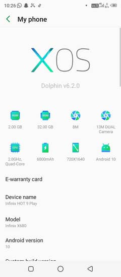 Infinix Hot 9 paly box sath ha exchange possible ha