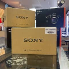 SONY FX3 ONLY BODY PINPACK ONE YEAR OFFICIAL WARRANTY