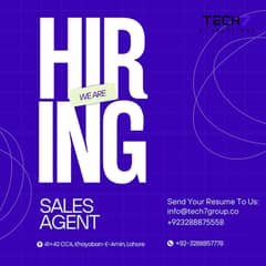 We are hiring Sales and Marketing Advisor