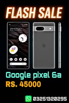 fresh Google pixel 6a