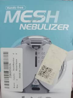 Rechargeable Portable Mesh Nebulizer ,  USB Powered EzzySo