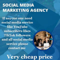All Social media services Available in very cheap price