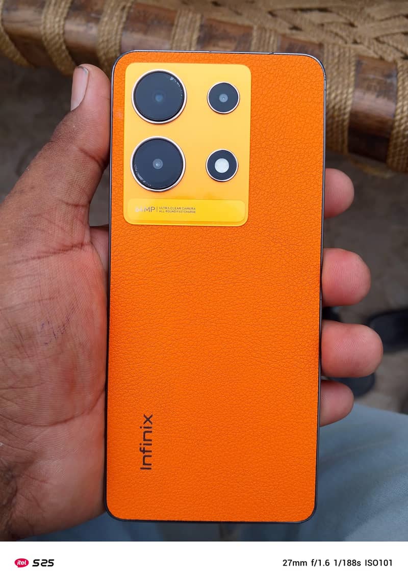Infinix note 30 complete box with 45watt fast cahrger 0