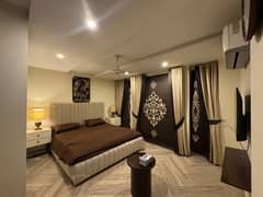 One bed luxury apartment for short stay like(3to4)hours in bahria town
