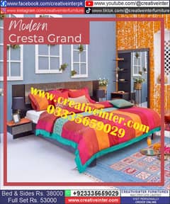Double Bed King Size SIngle Full Size Queen Bedroom Cushion Wooden