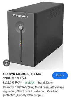 Crown Micro Computer Ups