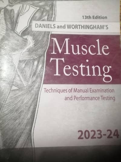 muscle testing medical book
