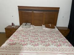 bed set wooden