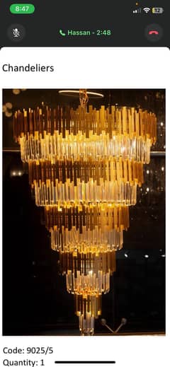 Fancy Chandelier