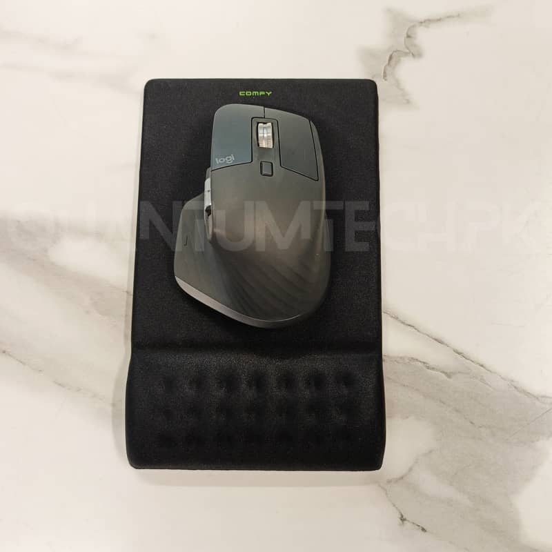 Comfy Mouse Pad with Memory Foam Wrist Rest Fatigue Reduction 2