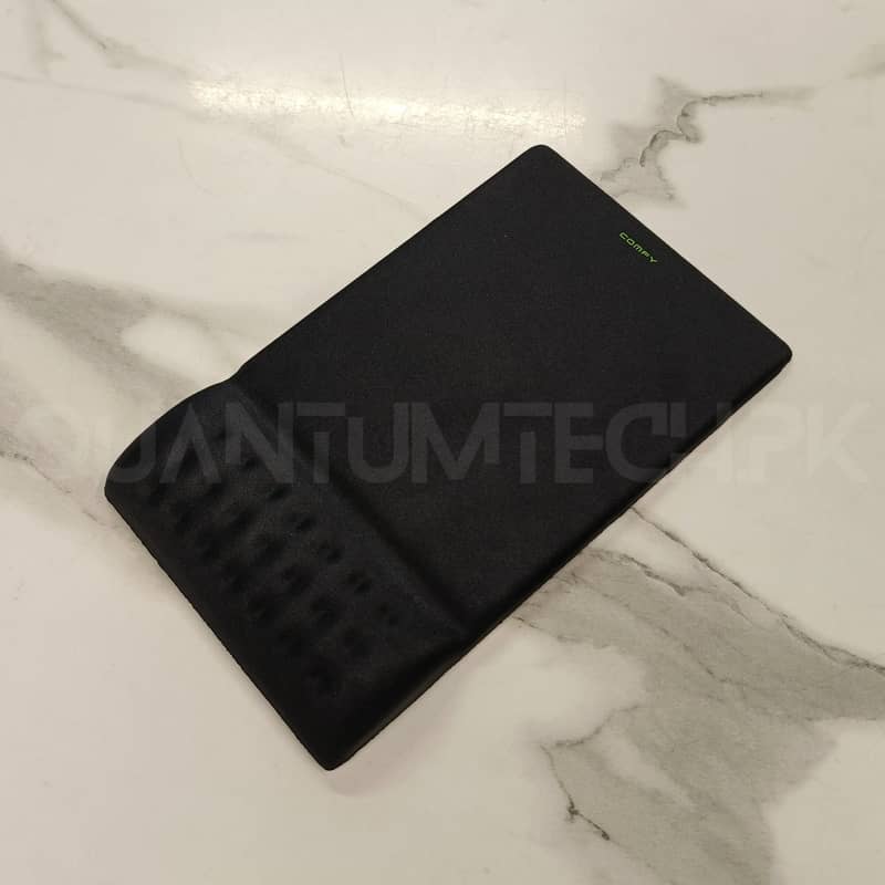 Comfy Mouse Pad with Memory Foam Wrist Rest Fatigue Reduction 0