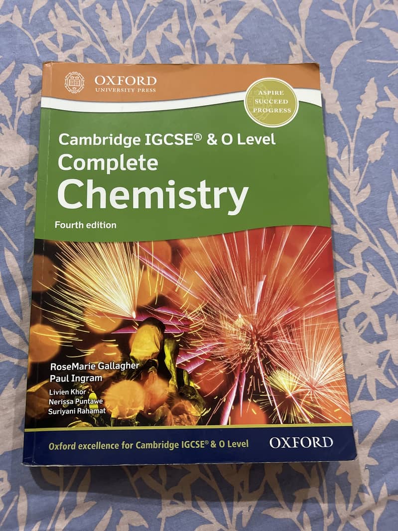 Cambridge IGCSE & O-level Complete Chemistry 4th edition 0