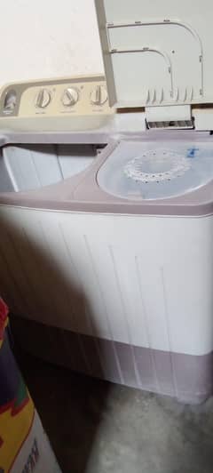 Super Asia washing machine with dryer