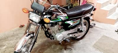 Honda Cg 125 2023 karachi  number