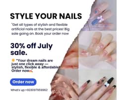 Premium quality artificial nails online order now. Shop by Hafiz