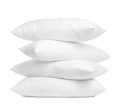 pack of four(4) pillows of ball fiber imported polyester