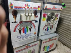 cone ice cream and slush.  automatic pump  wali machine