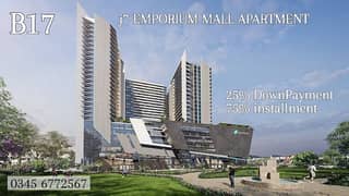 B17 EMPORIUM MALL APARTMENT 2 Bed Room Open Margalla Facing 50% DownPayment