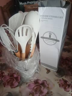 12 pieces slicon spoon set