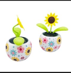 Car Decoration Solar Power Dancing Flower,solar dancing flower