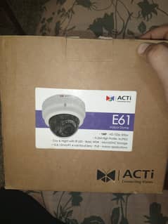 Imported Acti Dome E61 1mp = 2-3 mp