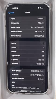 Iphone 15 Pro max For Sale | Non Pta | 256 GB