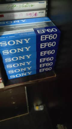 Sony Cassettes EF 60