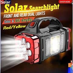Solar searching double side light