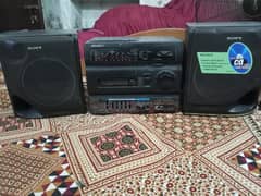 sony japan Aemplifere with spikers full active  on hy