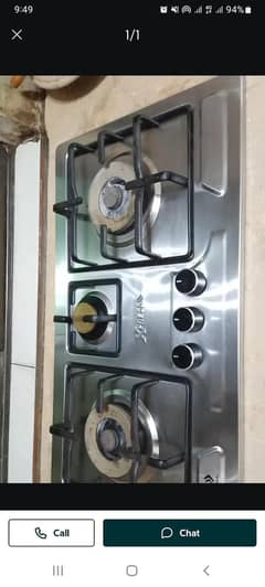3 burner Stove in good condition