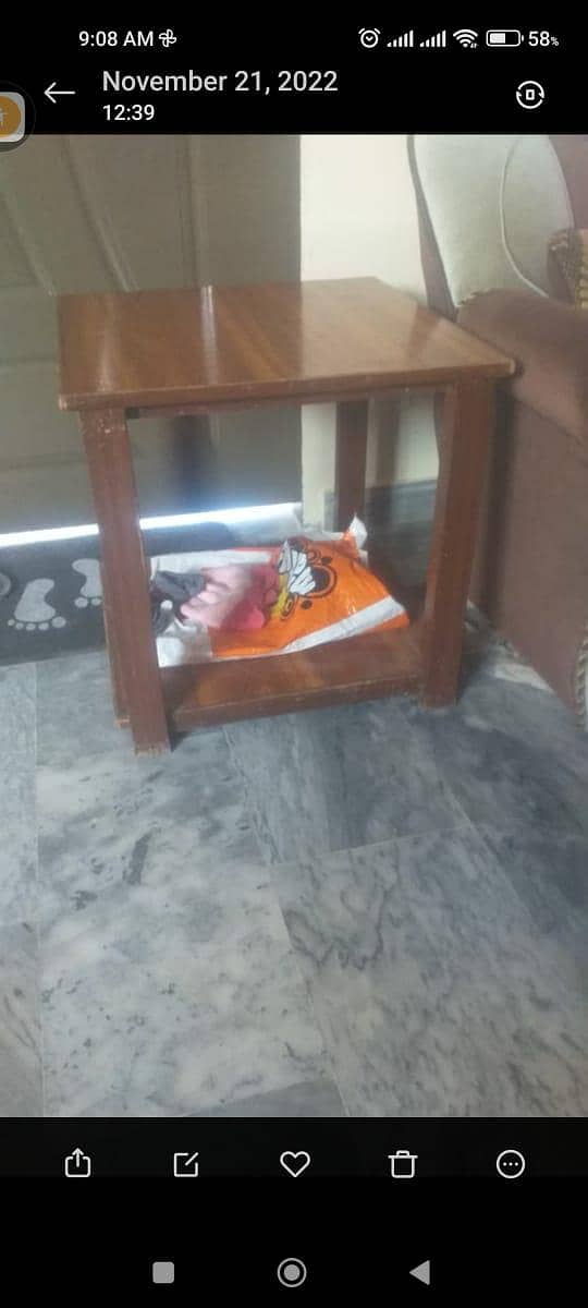 two side table and one center table 4