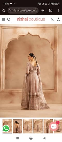 new Nishat boutique dress