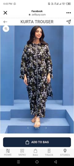 bin Saeed original 2 PC suit