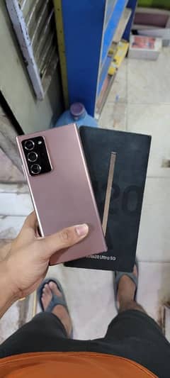 Samsung Note 20 Ultra New condition 12GB 256GB Seald Complete saman
