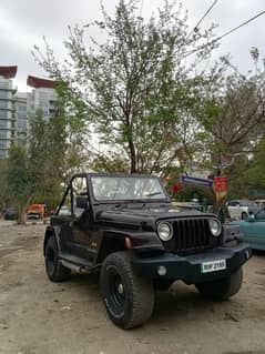 cj7 jeep modified into wrangler