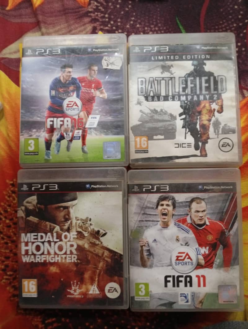 PS3 + Discs + Jailbroken + Nintendo Dsi XL with memory card 7