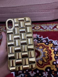 iPhone XR golden case