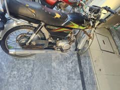 Honda CD 70 Black color