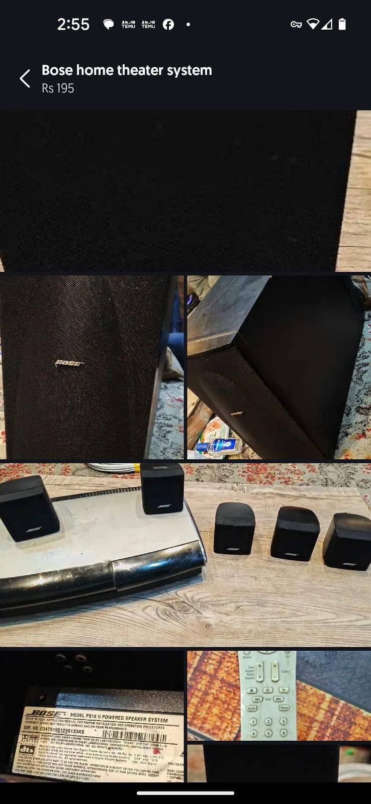 Bose speaker with buffer for sale 3