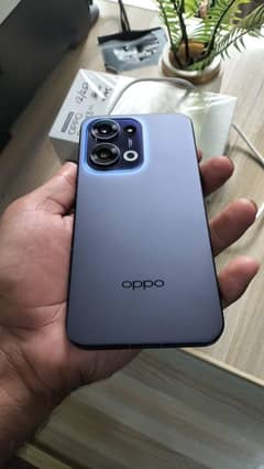 oppo reno 13 5G  ALL ACCESSORIES 12/256 WITH BOX  WITH CHARGER