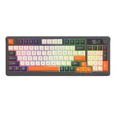 Wireless and wired keyboard