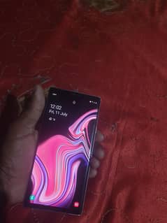 Samsung note 9 ram 8GB memory 512 GB all okay