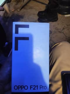 Oppo F21 pro 4g Dual Sim PTA Official Approved Box Wala